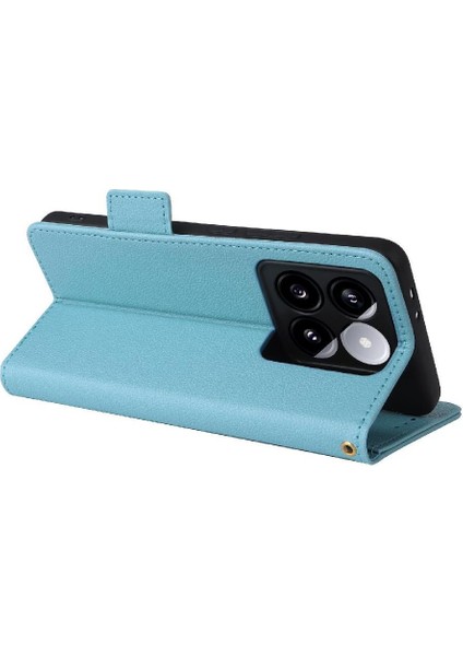 Xiaomi 14T Manyetik Pu Deri Yan Toka Cüzdan Kart Yuvaları Için Flip Case (Yurt Dışından) fiyatları