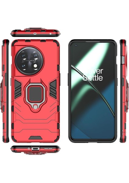 Oneplus 11 Için Halka Araba Montaj Kickstand Durumda Darbeye Dayanıklı Metal Halka Tutucu (Yurt Dışından)