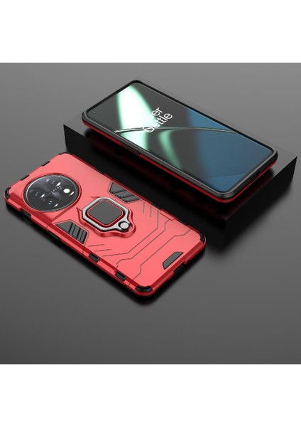 Oneplus 11 Için Halka Araba Montaj Kickstand Durumda Darbeye Dayanıklı Metal Halka Tutucu (Yurt Dışından) modelleri