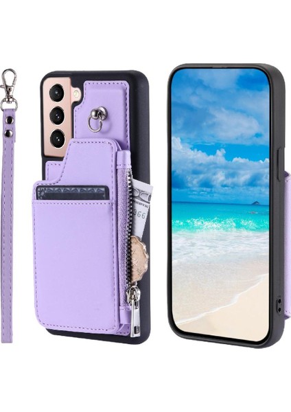 Samsung Galaxy S21 Rfıd Engelleme 3 Büyük Kart Pu Deri Cüzdan Kılıf (Yurt Dışından) indirimleri