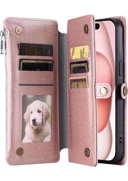 Nokia G22 Fermuar Faturaları Yuvası Durumda Cüzdan Uzun Kordon Için Crossbody Durumda (Yurt Dışından)