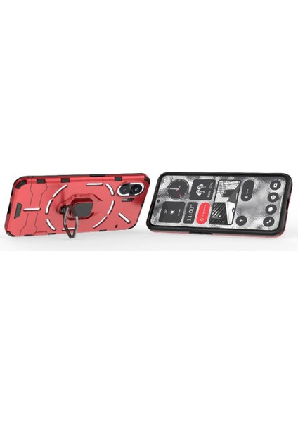 Nothing Halka Araç Montaj Kickstand Durumda Telefon 2 Metal Halka Tutucu Sınıf (Yurt Dışından)