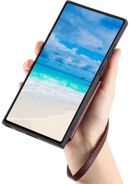 Cüzdan Kılıf Samsung Galaxy Için A53 5g Pu Deri 3 Büyük Kart Rfıd Flip (Yurt Dışından)