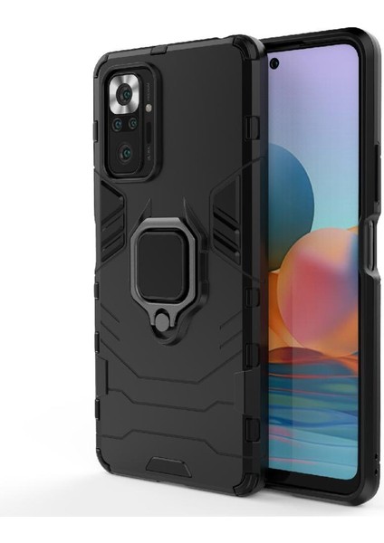 Halka Araba Montaj Kickstand Vaka Xiaomi Redmi Not 10 Için Pro Darbeye Halka (Yurt Dışından) fırsatları