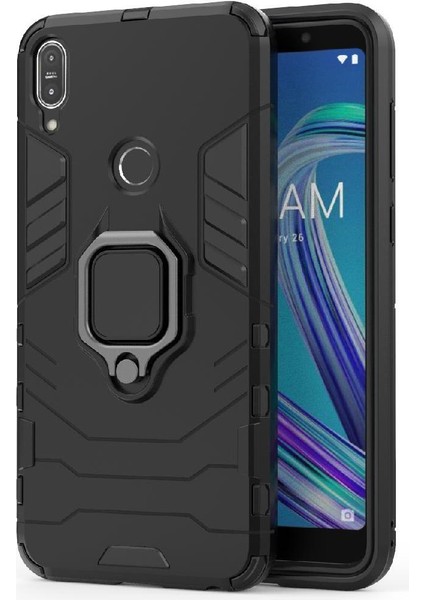 Halka Araba Dağı Kickstand Kılıf Asus Zenfone Max Pro M1 ZB601KL ZB602K (Yurt Dışından) fiyatları