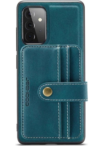Samsung Galaxy A52 5g Manyetik Cüzdan Kablosuz Şarj Rfıd Için Kılıf (Yurt Dışından)