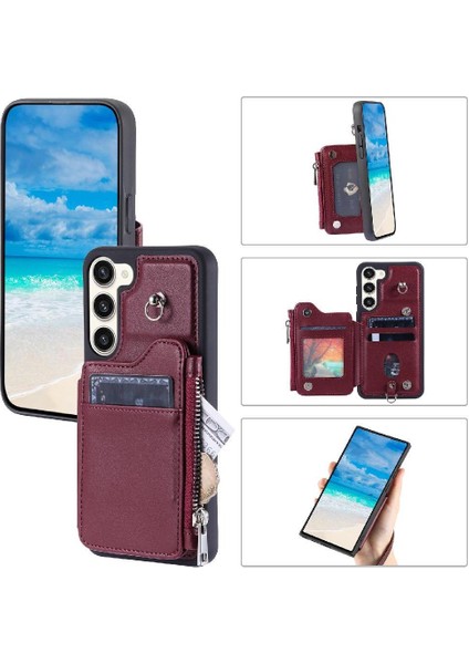 Samsung Galaxy S23 Flip Folio Kılıf Için Cüzdan Durumda Kickstand Rfıd Engelleme (Yurt Dışından) fırsatları