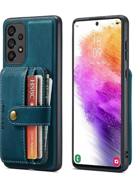 Samsung Galaxy A73 5g Rfıd Engelleme Manyetik Kablosuz Şarj Için Kılıf (Yurt Dışından)