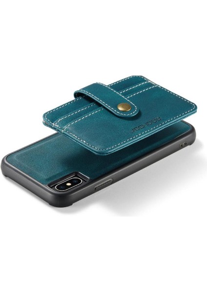 IPhone X/xs Cüzdan Manyetik Kablosuz Şarj Rfıd Engelleme Için Kılıf (Yurt Dışından)