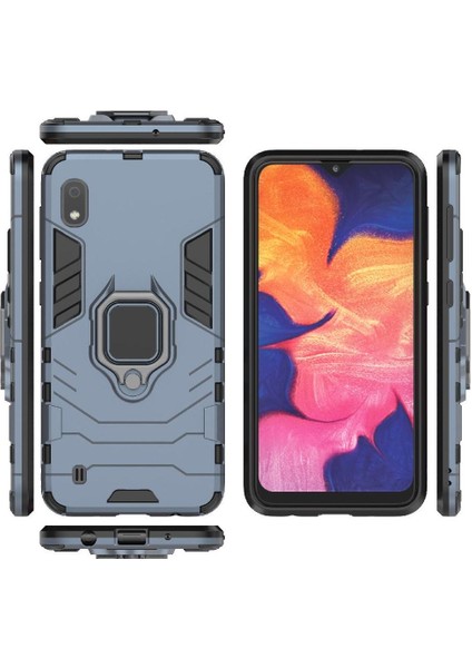 Halka Araba Dağı Kickstand Kılıf Samsung Galaxy A10/M10 Kickstand Sınıf (Yurt Dışından)