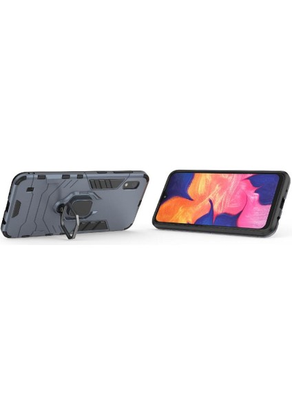 Halka Araba Dağı Kickstand Kılıf Samsung Galaxy A10/M10 Kickstand Sınıf (Yurt Dışından) fiyatları