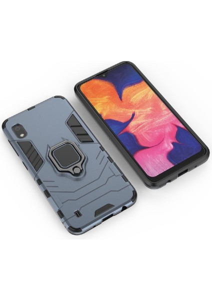 Halka Araba Dağı Kickstand Kılıf Samsung Galaxy A10/M10 Kickstand Sınıf (Yurt Dışından) fırsatları