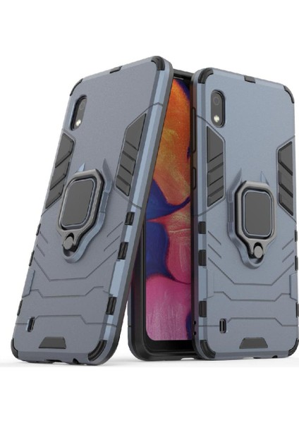 Halka Araba Dağı Kickstand Kılıf Samsung Galaxy A10/M10 Kickstand Sınıf (Yurt Dışından) indirimleri