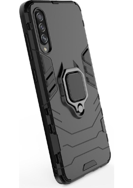 Halka Araba Montaj Kickstand Samsung Galaxy A70S Askeri Sınıf Metal (Yurt Dışından)
