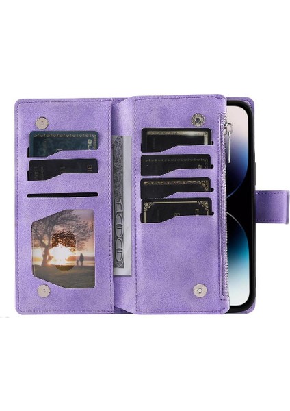 El Kayışı ile IPhone 16 Için Flip Case Birden Fazla Kart Kickstand Getirmek (Yurt Dışından) fırsatları
