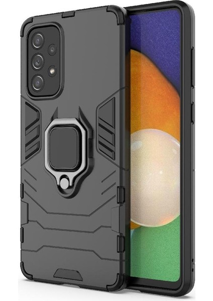 Halka Araba Dağı Kickstand Kılıf Samsung Galaxy A73 5g Metal Halka Tutucu (Yurt Dışından)