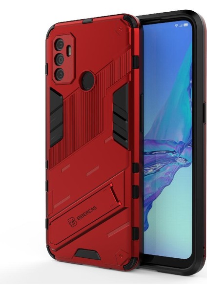 Oppo A53 4g Kickstand Koruyucu Kapak Için Kılıf Sağlam Askeri (Yurt Dışından)