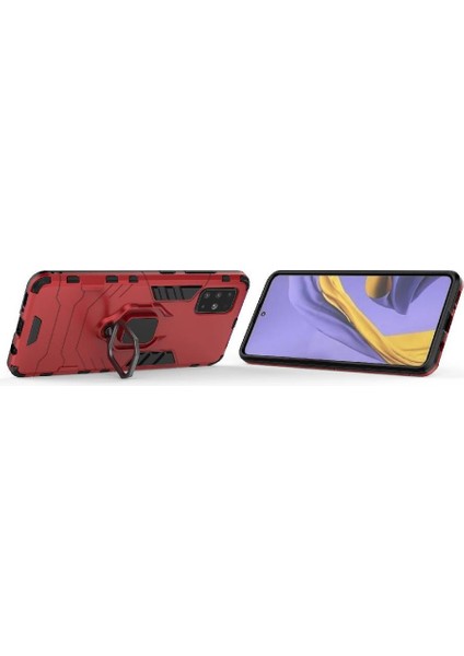 Halka Araba Dağı Kickstand Kılıf Samsung Galaxy A51 4G/M40S Kickstand (Yurt Dışından) fiyatları