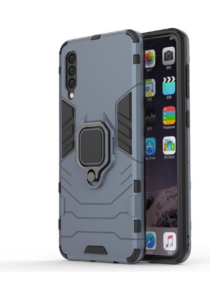 Halka Araba Dağı Kickstand Kılıf Samsung Galaxy A30S Darbeye Askeri (Yurt Dışından) fırsatları