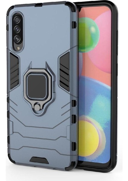 Halka Araba Montaj Kickstand Samsung Galaxy A70S Askeri Sınıf Metal (Yurt Dışından)