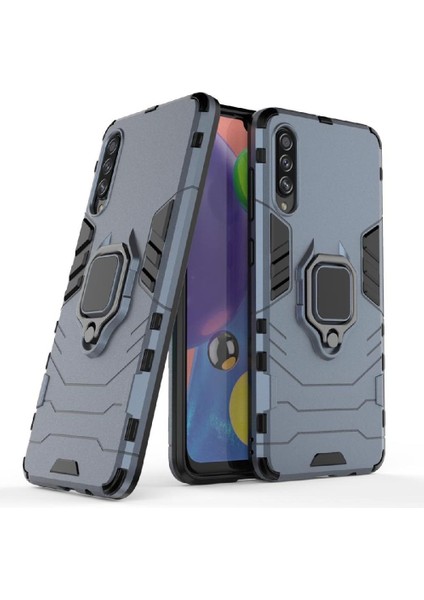Halka Araba Montaj Kickstand Samsung Galaxy A70S Askeri Sınıf Metal (Yurt Dışından)