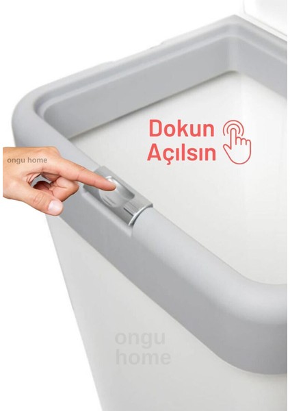 Plastik Motek Tekli Kirli Sepeti Çamaşır Sepeti 40LT 20-49 L Beyaz modelleri