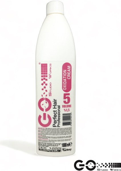 Oksidan Krem 5 Volume (%1,5) 1000 Ml.