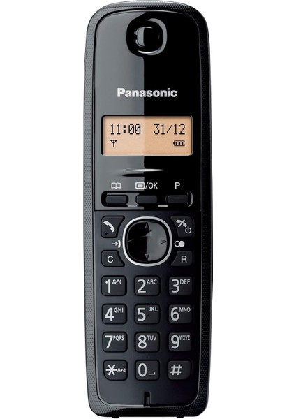 Panasonıc Kx TG1611 Dect Telefon,siyah-Gri fırsatları