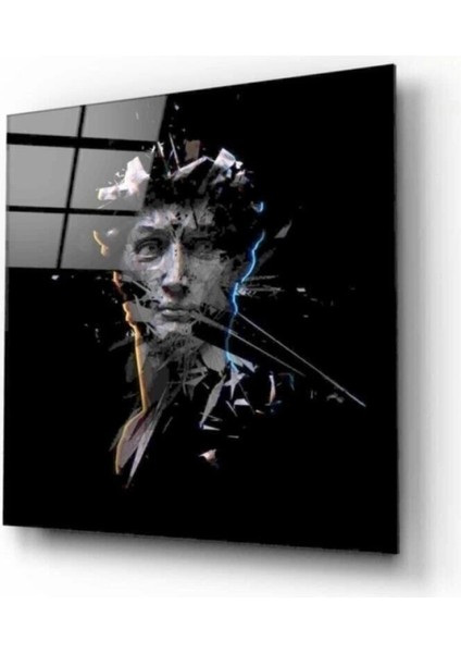 Teknoo- Kadın Cam Tablo 50X50 cm