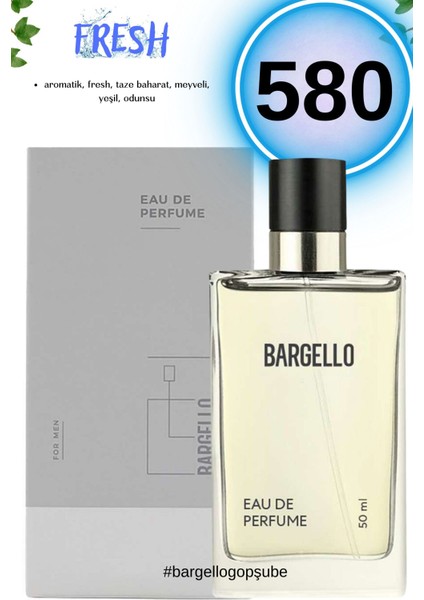 580 Fresh Erkek Parfüm 50ML Edp