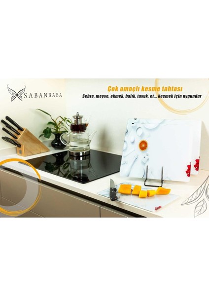 Cam Kesme Tahtası 1204 Model 30X40 cm modelleri