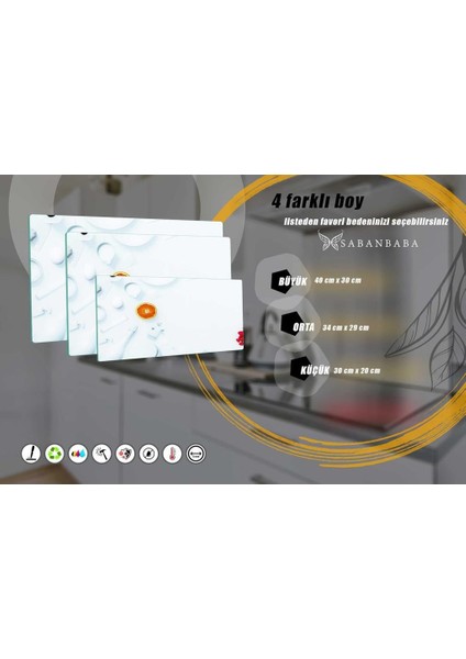 Cam Kesme Tahtası 1204 Model 30X40 cm fırsatları