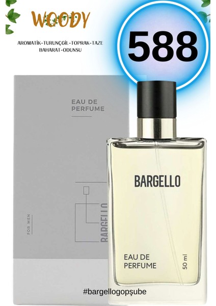 588 Erkek Parfüm Edp 50 ml Woody