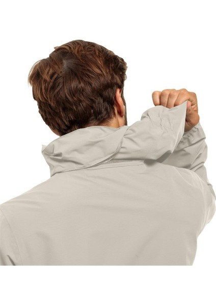 JACK WOLFSKİN Stormy Point 2L Jkt M 1111142-A0029 Erkek Bej Mont&Ceket