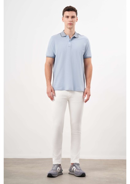 Erkek A. Mavi Trend Polo Yaka Dynamic Fit T-Shirt fırsatları