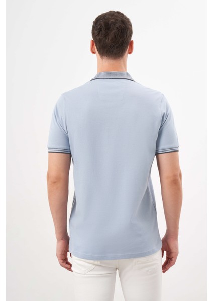 Erkek A. Mavi Trend Polo Yaka Dynamic Fit T-Shirt indirimleri