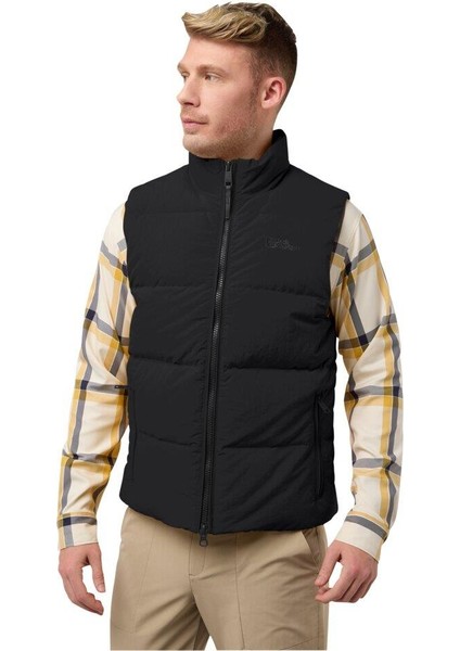 Nordlicht Vest M Erkek Yeleği A60089-6000 Siyah