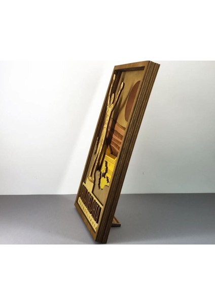 Ahşap Mdf Çok Katmanlı Philadelphia Dekoratif Tablo