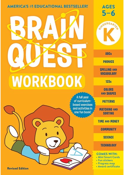 Brain Quest Wb Rev Kindergarten Ages 5-6