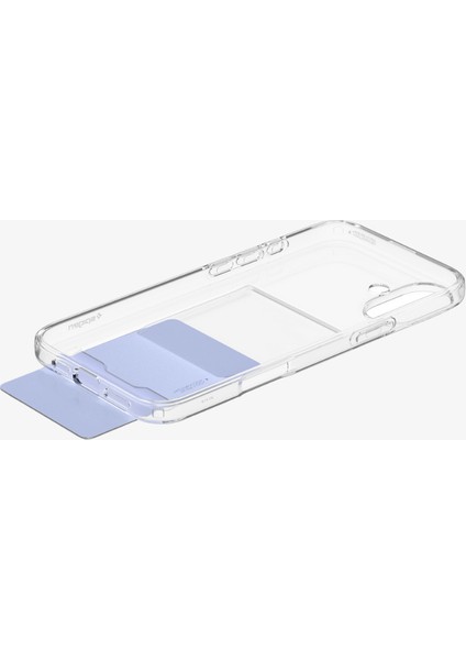 iPhone 16 Kılıf Crystal Slot Crystal Clear - ACS08213