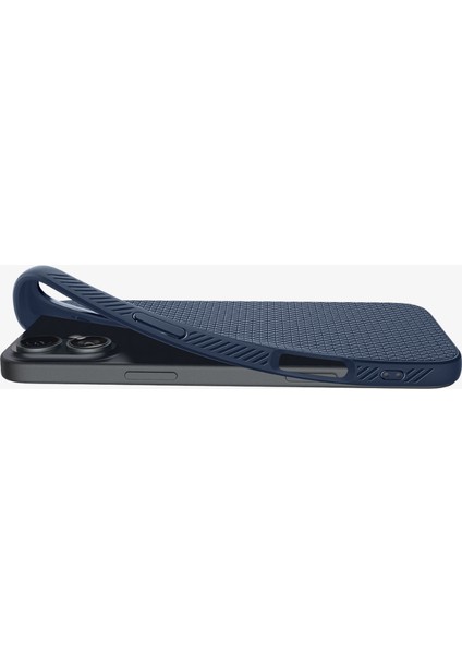 iPhone 16 Kılıf Liquid Air Navy Blue - ACS08195