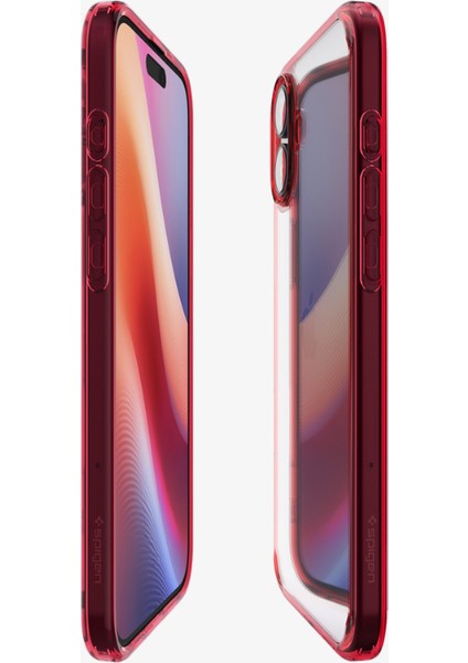 iPhone 16 Kılıf Ultra Hybrid Red Crystal - ACS08203