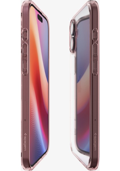 iPhone 16 Kılıf Ultra Hybrid Rose Crystal - ACS08198