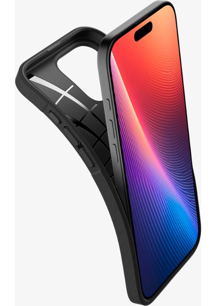 iPhone 16 Pro Kılıf Core Armor Matte Black - ACS08157