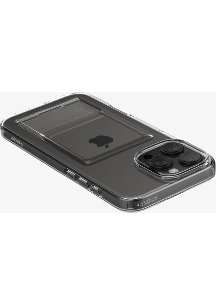 iPhone 16 Pro Kılıf Crystal Slot Crystal Clear - ACS08144