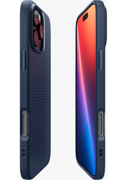 iPhone 16 Pro Kılıf Liquid Air Navy Blue - ACS08118