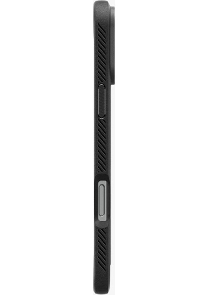 iPhone 16 Pro Kılıf Rugged Armor MagFit MagSafe özellikli Matte Black - ACS08115