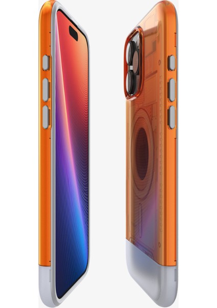 iPhone 16 Pro Max Kılıf Classic C1 MagFit MagSafe özellikli Tangerine - ACS08559