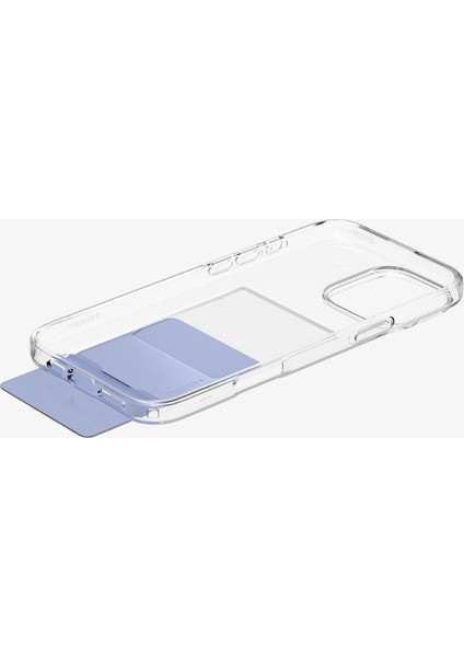 iPhone 16 Pro Max Kılıf Crystal Slot Crystal Clear - ACS08011