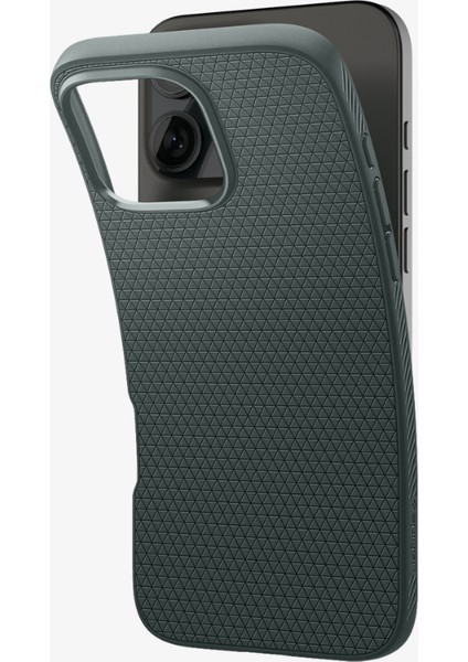 iPhone 16 Pro Max Kılıf Liquid Air Abyss Green - ACS07990